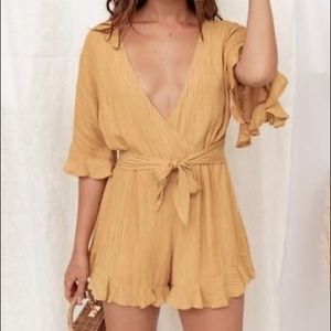 12th Tribe - Walking On Sunshine Romper - S